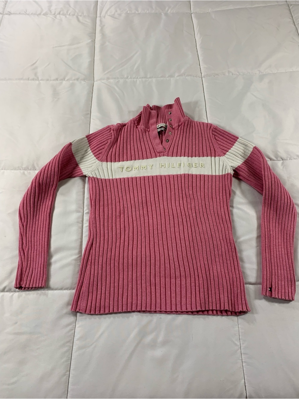 Pre loved TOMMY HILFIGER sweater womens size S